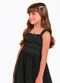 Trick Nick - Vestido Bege - variação: Preto