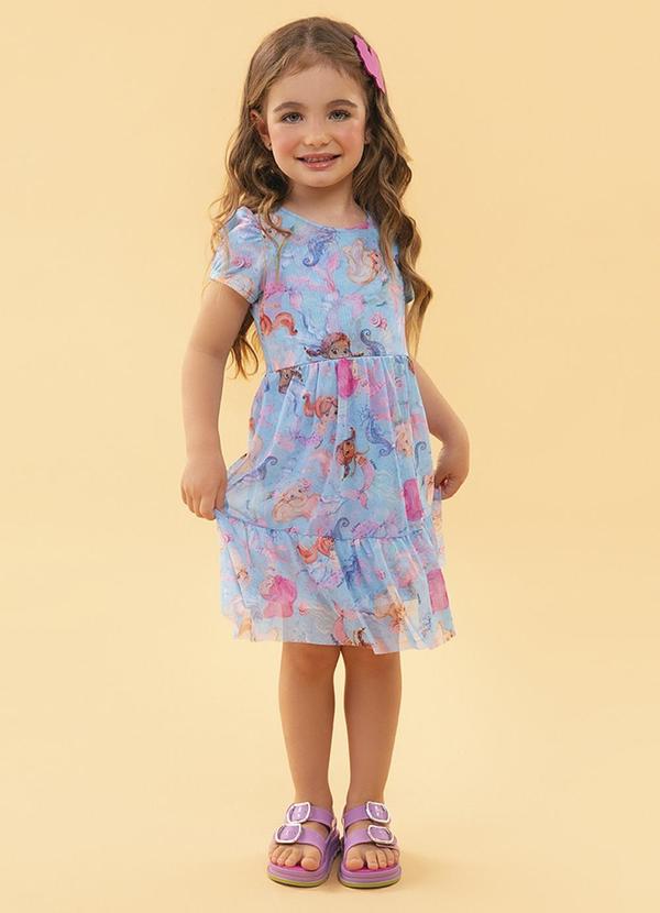 Soft Bonni - Vestido Primeiros Passos Azul