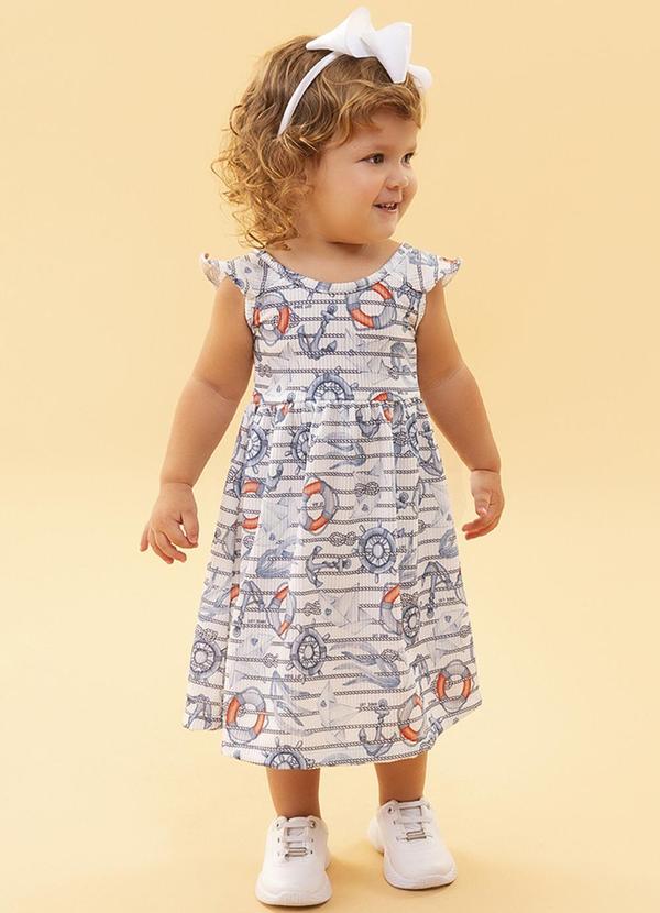 Soft Bonni - Vestido Primeiros Passos Branco