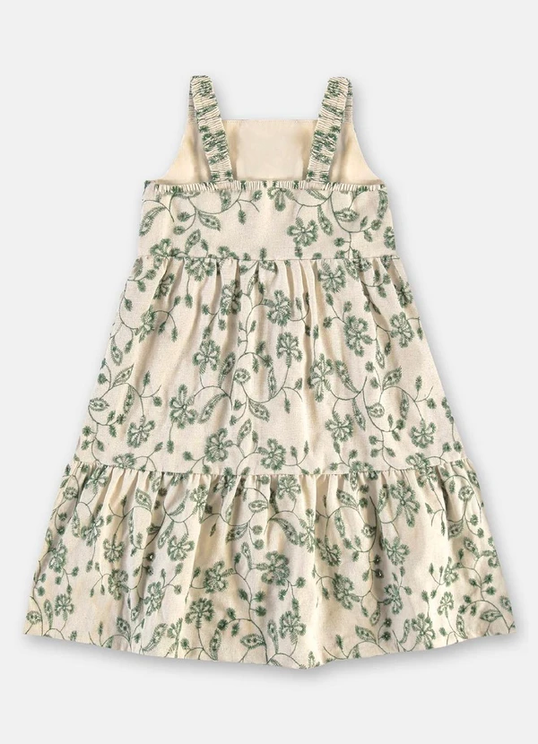 Up Baby - Vestido Regata Alças Forro Verde 3