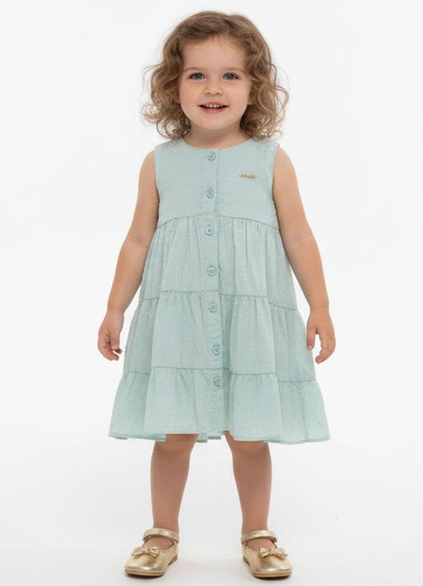 Amada - Vestido Regata com Abertura Frontal Verde