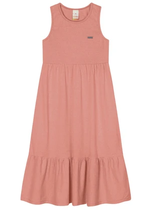 Marisol - Vestido Regata com Aroma Infantil Laranja - MARISOL