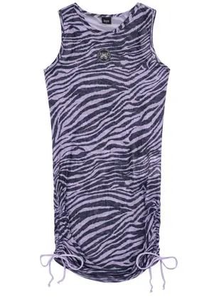 Brandili - Vestido Regata em Tule Teen Menina Lilás - BRANDILI