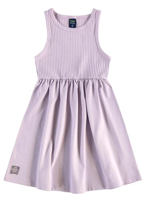 Bee Loop - Vestido Regata Infantil Roxo - BEE LOOP