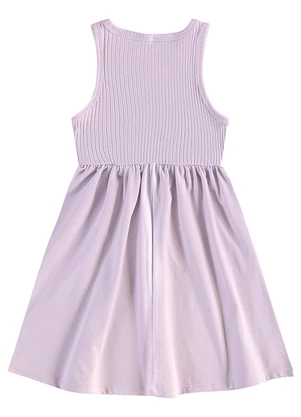 Bee Loop - Vestido Regata Infantil Roxo - BEE LOOP
