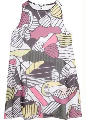 Lilica Ripilica - Vestido Regata Infantil MeninaBranco - LILICA RIPILICA