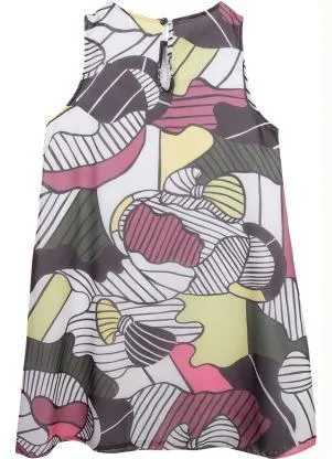 Lilica Ripilica - Vestido Regata Infantil MeninaBranco - LILICA RIPILICA