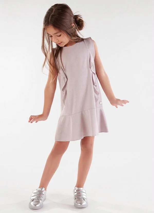 Lilica Ripilica - Vestido Regata Infantil MeninaRoxo