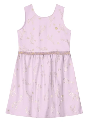 Brandili Mundi - Vestido Regata Infantil Menina  Lilás - BRANDILI MUNDI