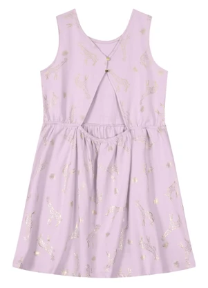 Mundi - Vestido Regata Infantil Menina  Lilás - MUNDI