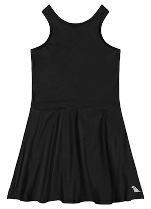 Quimby - Vestido Regata Infantil Preto - QUIMBY