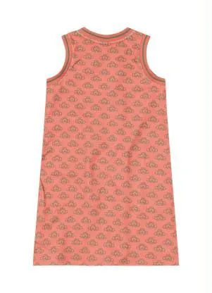 Lilica Ripilica - Vestido Regata Malha Infantil Laranja - LILICA RIPILICA