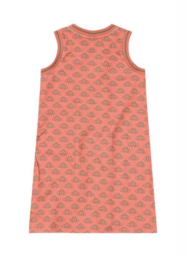 Lilica Ripilica - Vestido Regata Malha Infantil Laranja