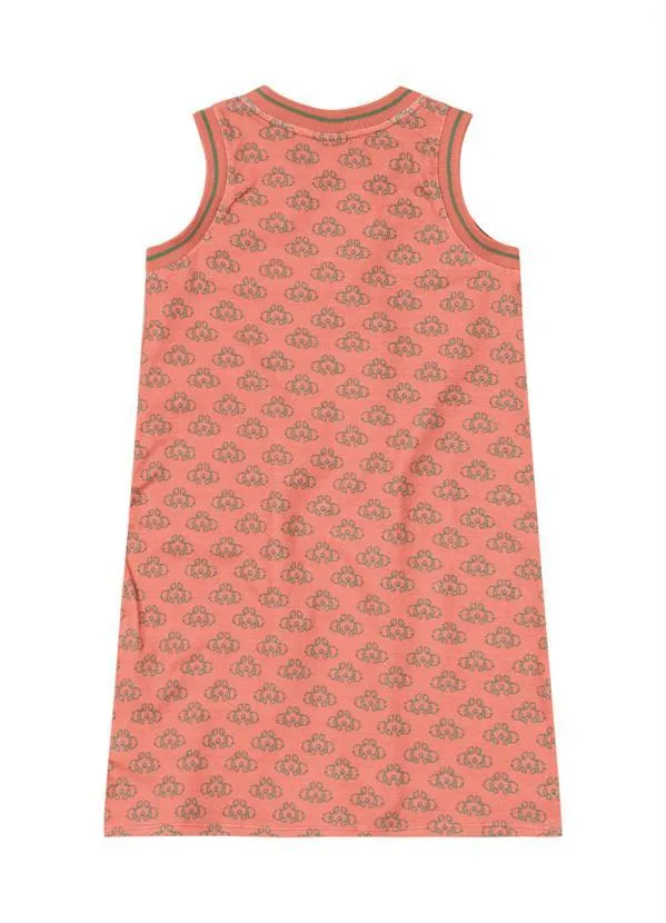 Lilica Ripilica - Vestido Regata Malha Infantil Laranja 1