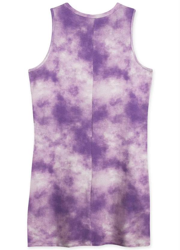 Hapier - Vestido Regata Malha Juvenil Lilás 2