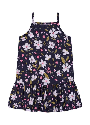 Outlet - Vestido Regata Menina Azul - OUTLET