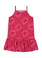 Outlet - Vestido Regata Menina Rosa  - variação: Rosa