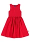 Bee Loop - Vestido Ribana Infantil Vermelho - variação: Vermelho