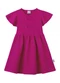 Malwee Kids - Vestido Rodado Acinturado Anarruga Rosa Fúcsia - variação: Rosa Fúcsia