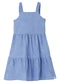 Malwee Kids - Vestido Rodado Acinturado Rosa Escuro - variação: Azul Pastel