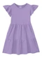 Malwee Kids - Vestido Rodado Acinturado em Malha Verde Água - variação: Lavanda