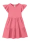 Malwee Kids - Vestido Rodado Acinturado em Malha Verde Água - variação: Rosa
