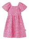 Malwee Kids - Vestido Rodado Acinturado Floral Verde Água - variação: Rosa
