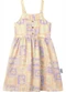 Malwee Kids - Vestido Rodado Acinturado Flores Lilás - variação: Lilás