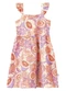 Malwee Kids - Vestido Rodado Acinturado Frutado Lilás - variação: Lilás