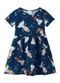 Malwee Kids - Vestido Rodado Cachorrinhos em Verde Menta - variação: Azul Marinho