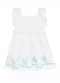 Malwee Kids - Vestido Rodado Coração e Flores Branco - variação: Branco
