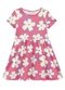 Malwee Kids - Vestido Rodado Floral Rosa Escuro - variação: Rosa Escuro