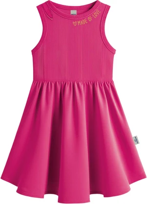 Malwee Kids - Vestido Rodado Make Of Love Rosa Escuro - MALWEE KIDS