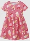 Malwee Kids - Vestido Rodado Sorvetes em Cotton Coral - variação: Coral