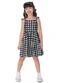 Malwee Kids - Vestido Rodado Vichy com Corações Rosa - variação: Preto