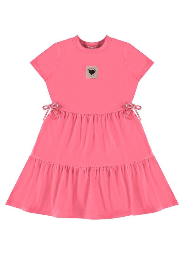 Malwee Kids - Vestido Rosa Curto Marias