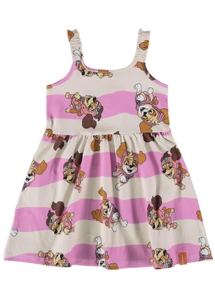 Malwee Kids - Vestido Rosa Godê Patrulha Canina® - MALWEE KIDS