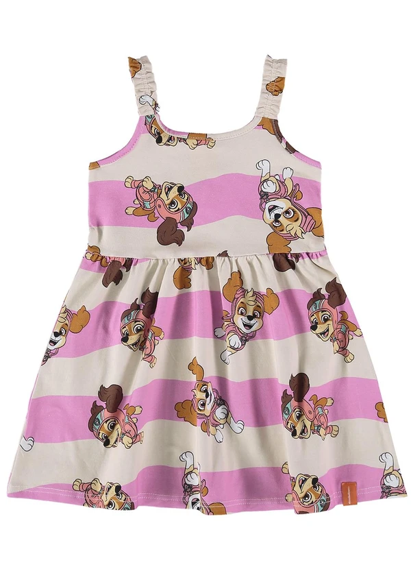 Malwee Kids - Vestido Rosa Godê Patrulha Canina® 2