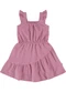 Malwee Kids - Vestido Rosa Godê Texturizada - variação: Rosa
