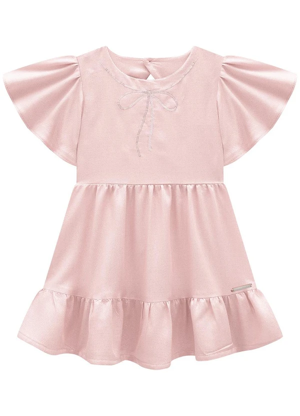 Carinhoso - Vestido Rosa Marias em Lurex 3