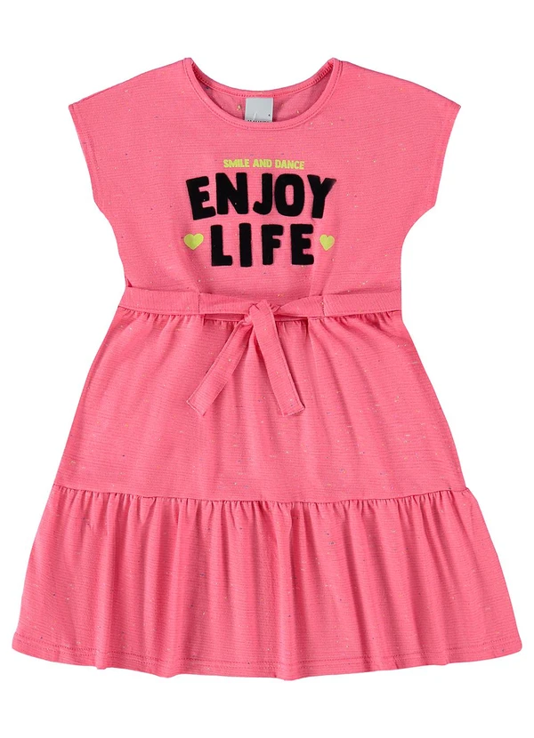 Malwee Kids - Vestido Rosa Marias Enjoy Life 2