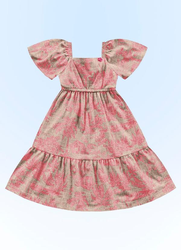 Fakini Kids - Vestido Rosa