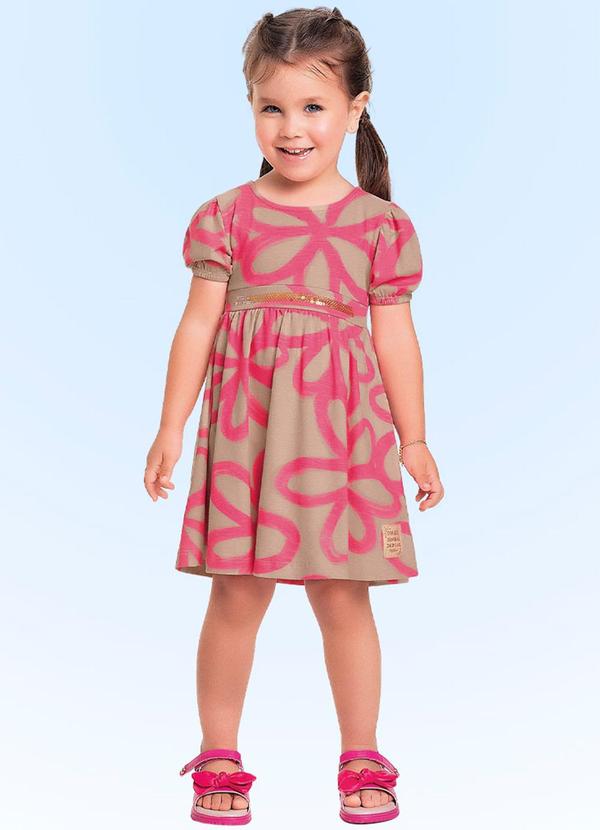 Fakini Kids - Vestido Rosa