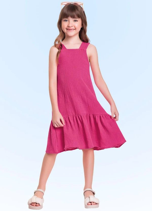 Fakini Kids - Vestido Rosa