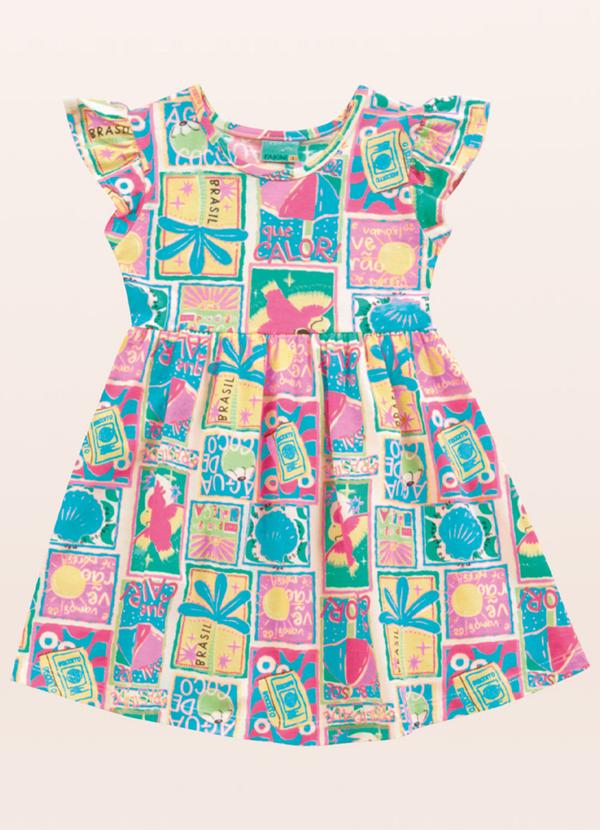 Fakini Kids - Vestido Rosa