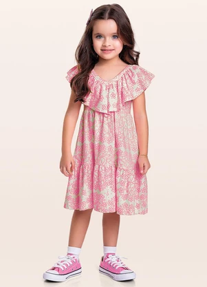 Fakini Kids - Vestido Rosa - FAKINI KIDS