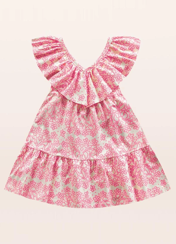 Fakini Kids - Vestido Rosa 3