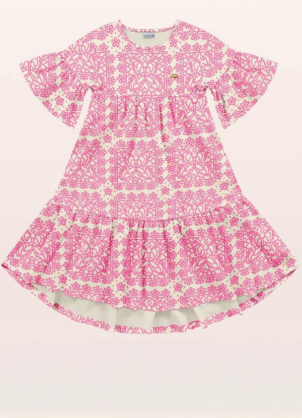 Fakini Kids - Vestido Rosa