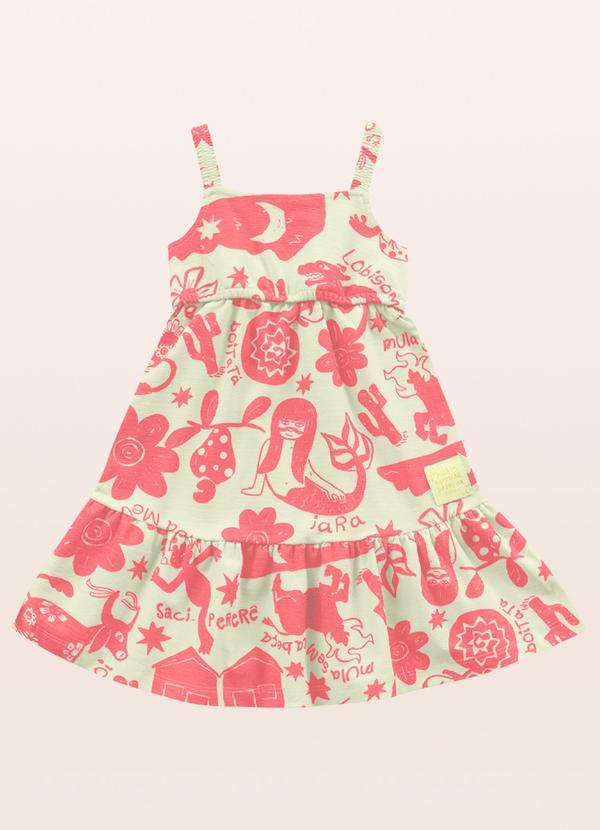 Fakini Kids - Vestido Rosa