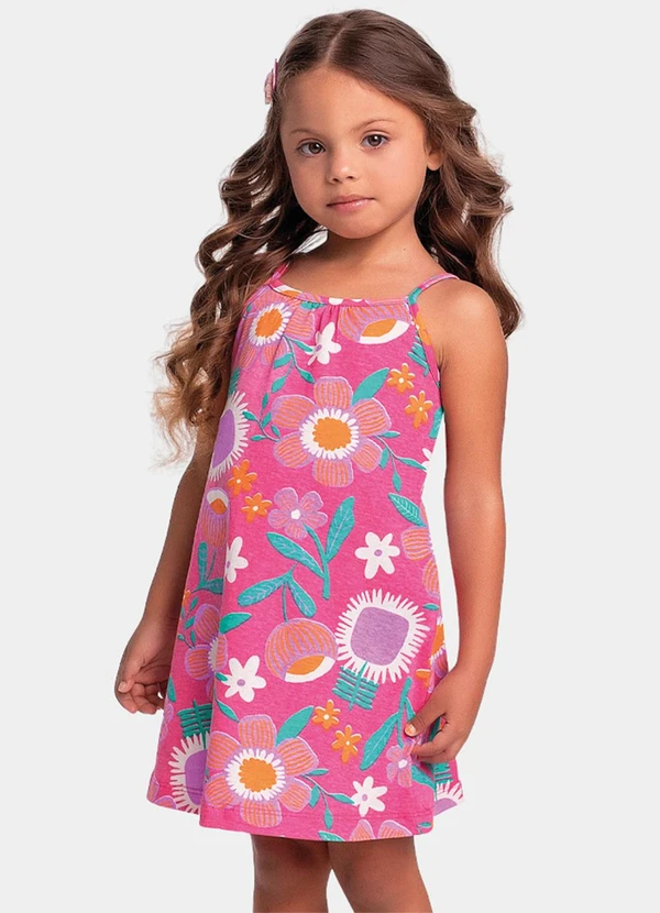 Fakini Kids - Vestido Rosa
